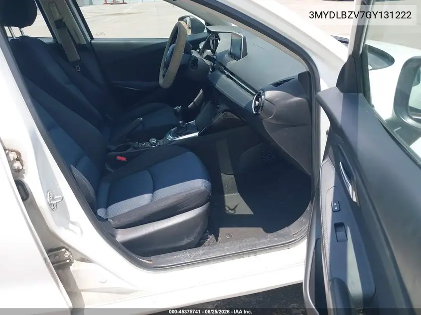 2016 Scion Ia VIN: 3MYDLBZV7GY131222 Lot: 45375741