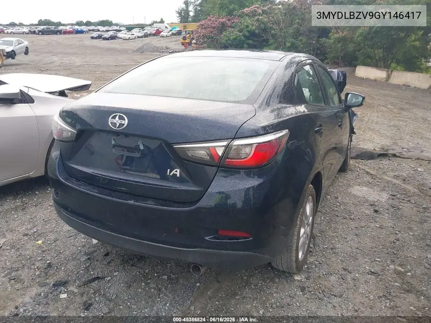 2016 Scion Ia VIN: 3MYDLBZV9GY146417 Lot: 45386824