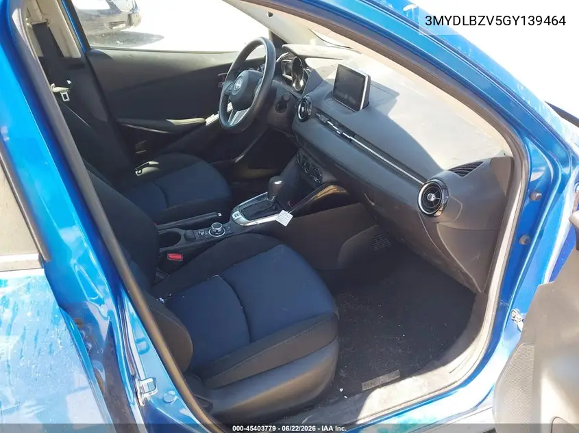 2016 Scion Ia VIN: 3MYDLBZV5GY139464 Lot: 45403779