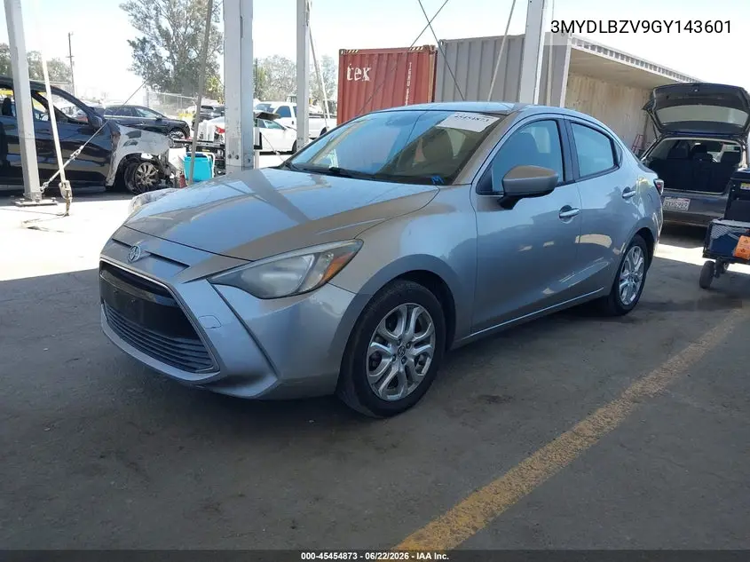 2016 Scion Ia VIN: 3MYDLBZV9GY143601 Lot: 45454873