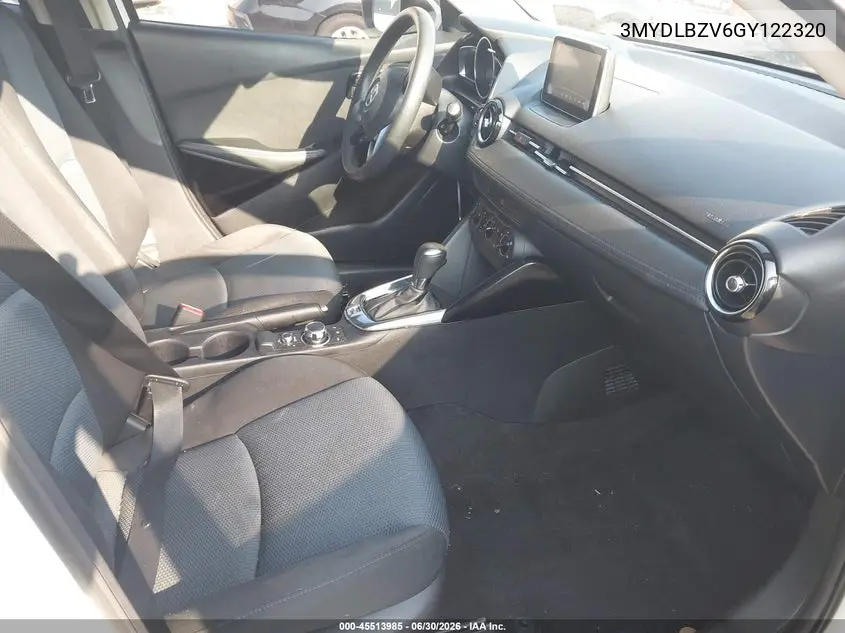 2016 Scion Ia VIN: 3MYDLBZV6GY122320 Lot: 45513985
