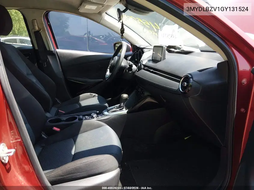 2016 Scion Ia VIN: 3MYDLBZV1GY131524 Lot: 45528231