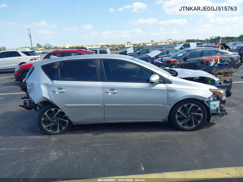 2016 Scion Im VIN: JTNKARJE0GJ515763 Lot: 44900897
