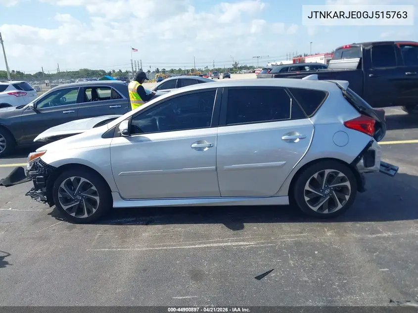 2016 Scion Im VIN: JTNKARJE0GJ515763 Lot: 44900897