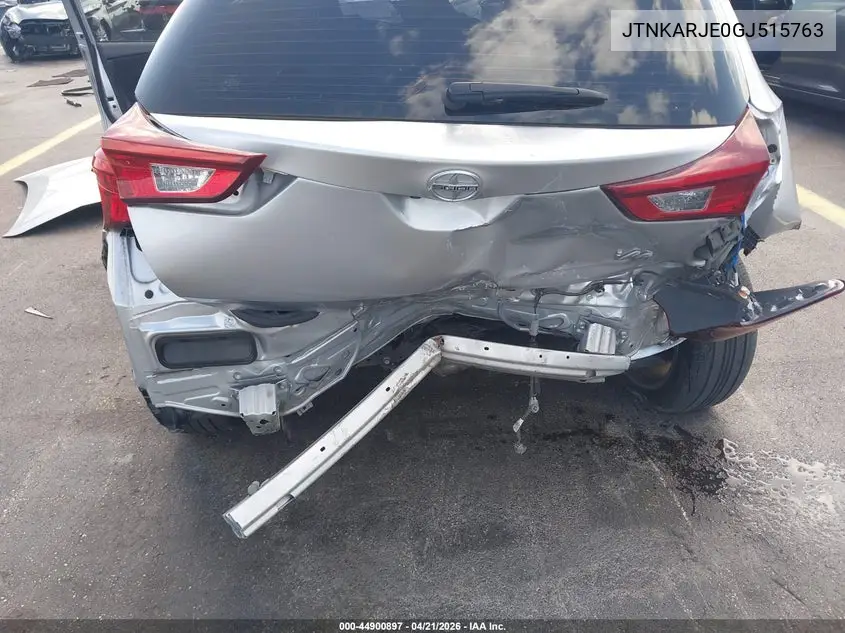 2016 Scion Im VIN: JTNKARJE0GJ515763 Lot: 44900897