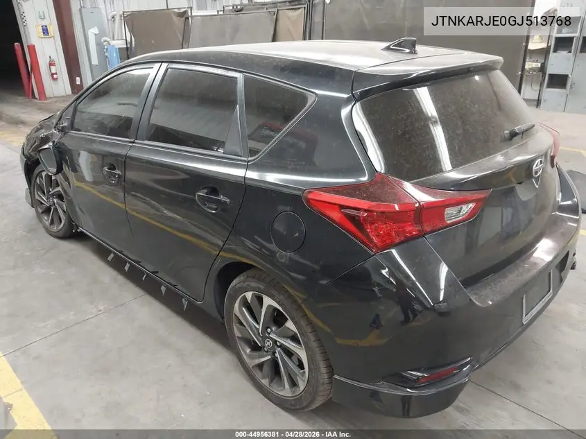JTNKARJE0GJ513768 2016 Scion Im