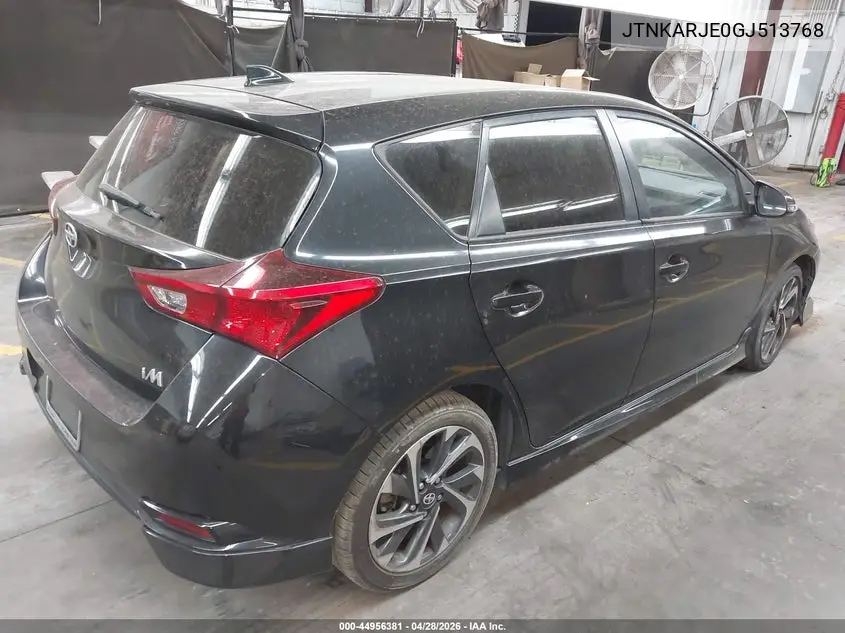 JTNKARJE0GJ513768 2016 Scion Im