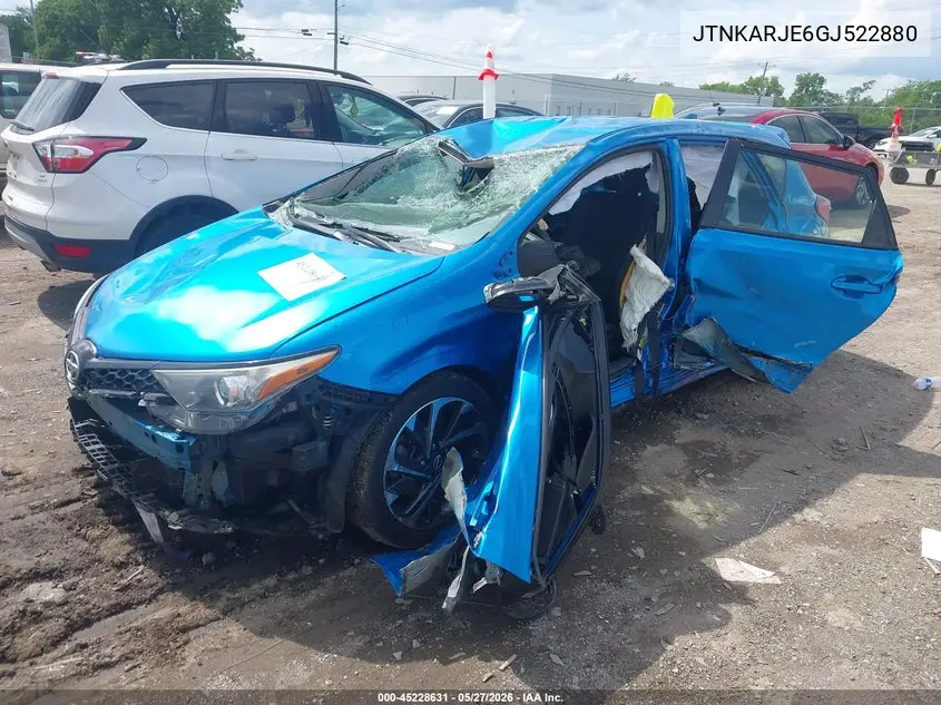 2016 Scion Im VIN: JTNKARJE6GJ522880 Lot: 45228631