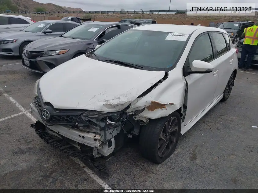 2016 Scion Im VIN: JTNKARJE6GJ513323 Lot: 45250283