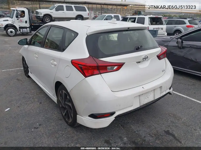2016 Scion Im VIN: JTNKARJE6GJ513323 Lot: 45250283