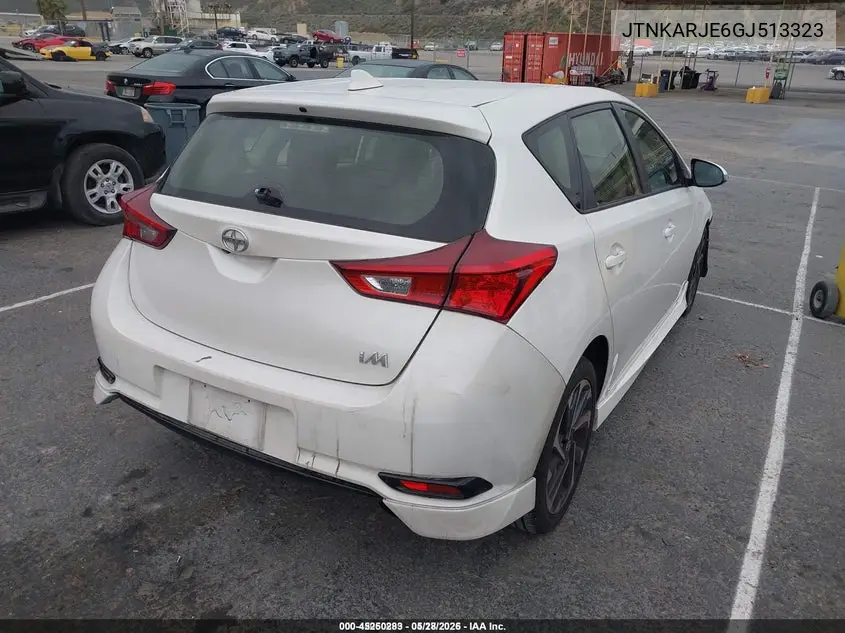 2016 Scion Im VIN: JTNKARJE6GJ513323 Lot: 45250283