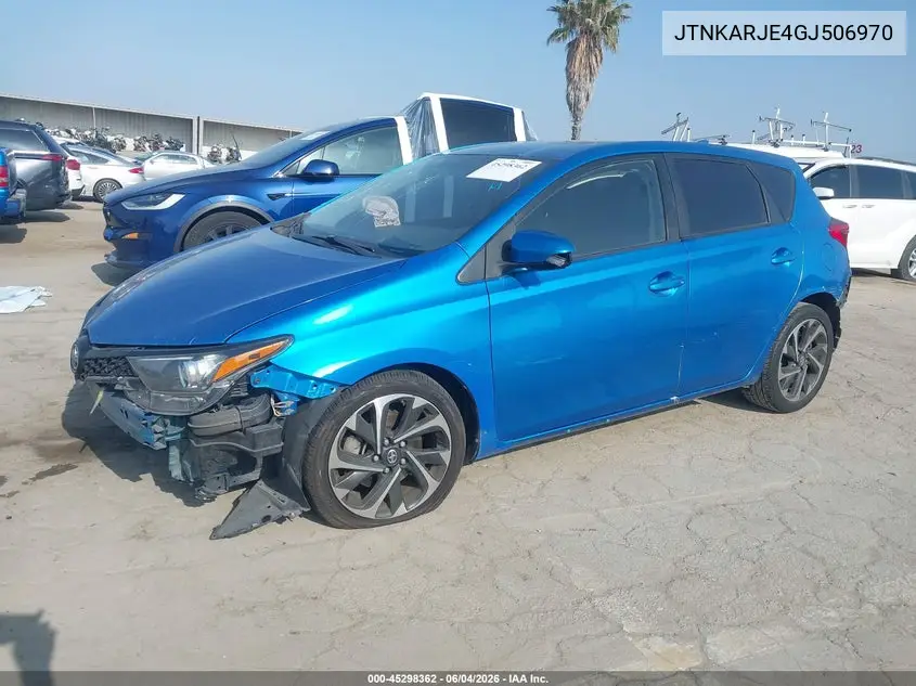2016 Scion Im VIN: JTNKARJE4GJ506970 Lot: 45298362