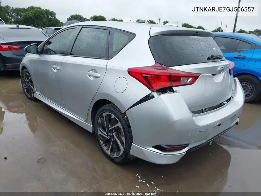2016 Scion Im VIN: JTNKARJE7GJ506557 Lot: 45378473