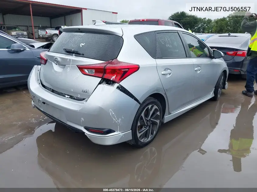 2016 Scion Im VIN: JTNKARJE7GJ506557 Lot: 45378473