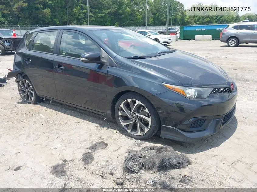 2016 Scion Im VIN: JTNKARJE4GJ521775 Lot: 45517164