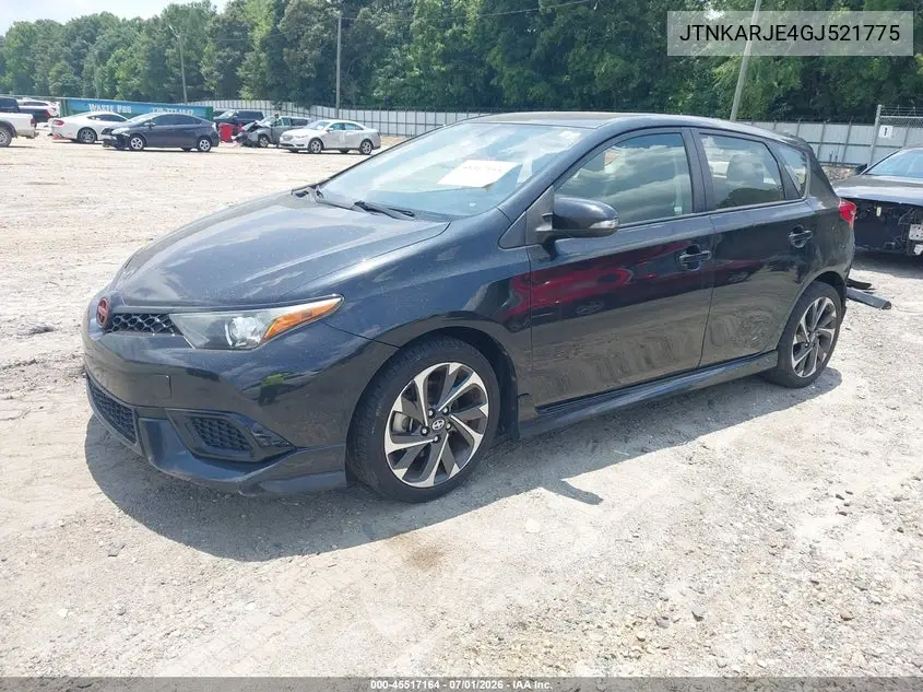 2016 Scion Im VIN: JTNKARJE4GJ521775 Lot: 45517164