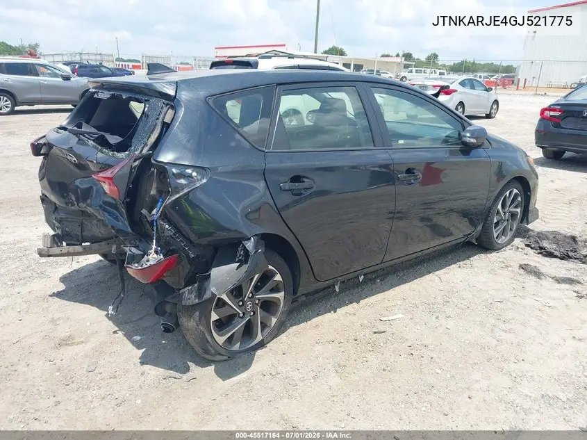 2016 Scion Im VIN: JTNKARJE4GJ521775 Lot: 45517164
