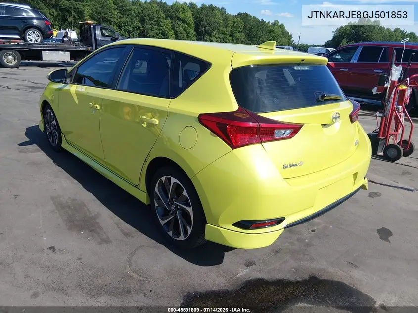 2016 Scion Im VIN: JTNKARJE8GJ501853 Lot: 45591809