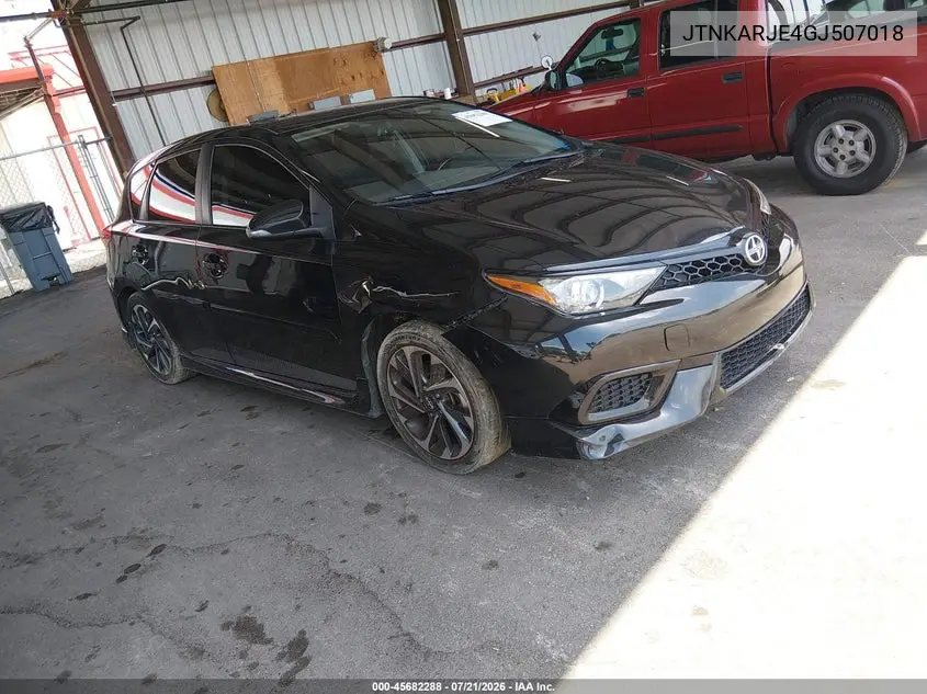 2016 Scion Im VIN: JTNKARJE4GJ507018 Lot: 45682288