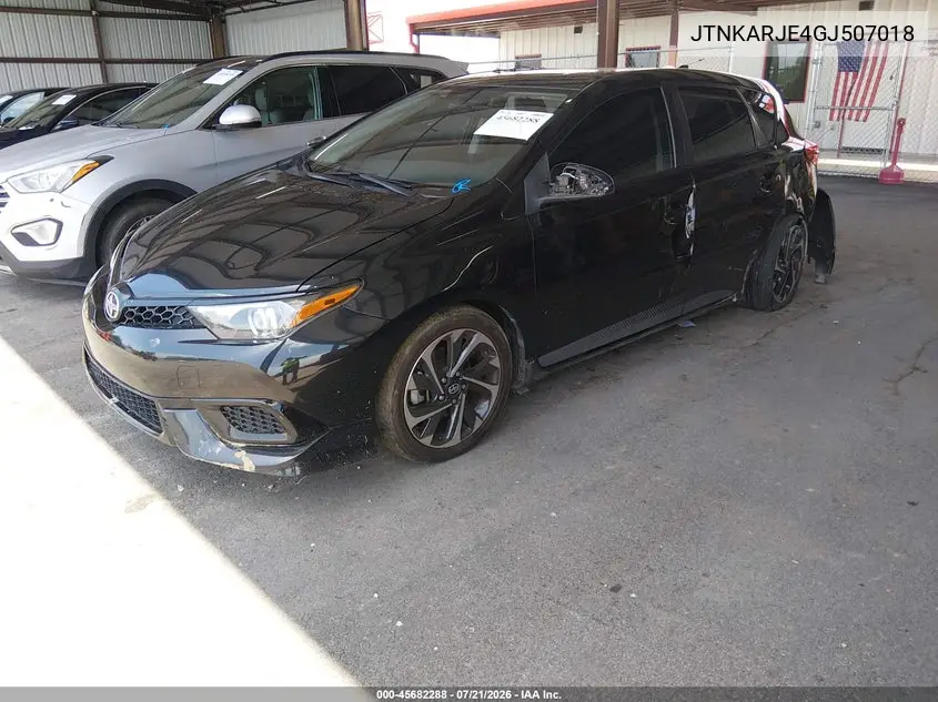 2016 Scion Im VIN: JTNKARJE4GJ507018 Lot: 45682288