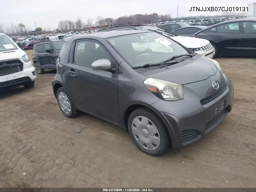 2012 Scion Iq VIN: JTNJJXB07CJ019131 Lot: 43733609