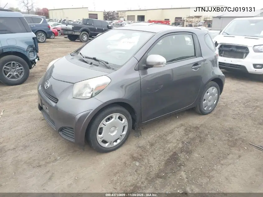 2012 Scion Iq VIN: JTNJJXB07CJ019131 Lot: 43733609