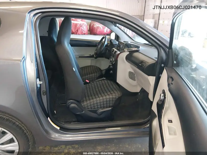 2012 Scion Iq VIN: JTNJJXB06CJ021470 Lot: 45027690
