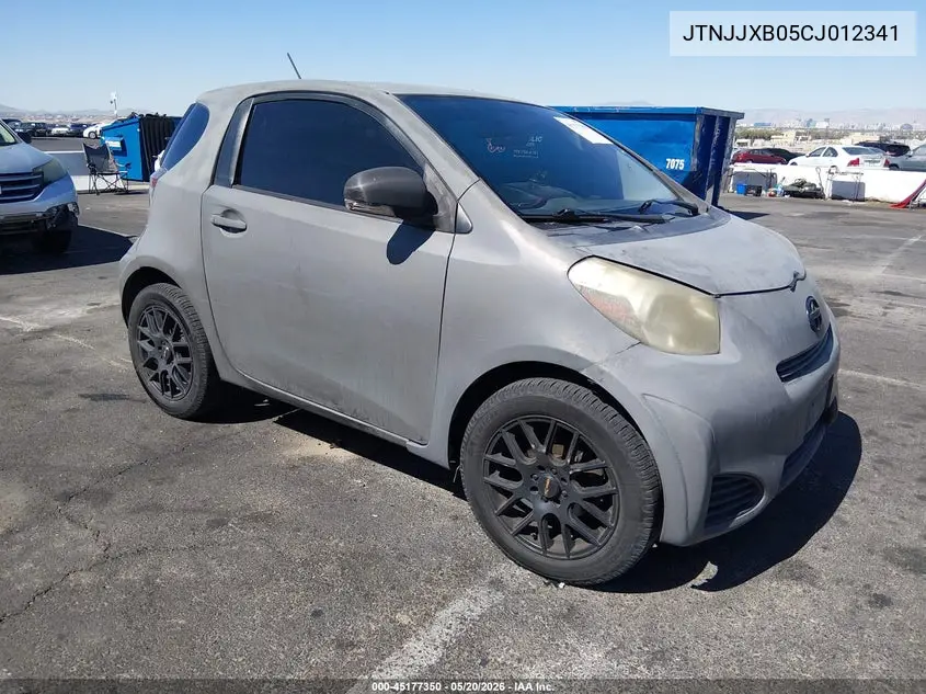 2012 Scion Iq VIN: JTNJJXB05CJ012341 Lot: 45177350