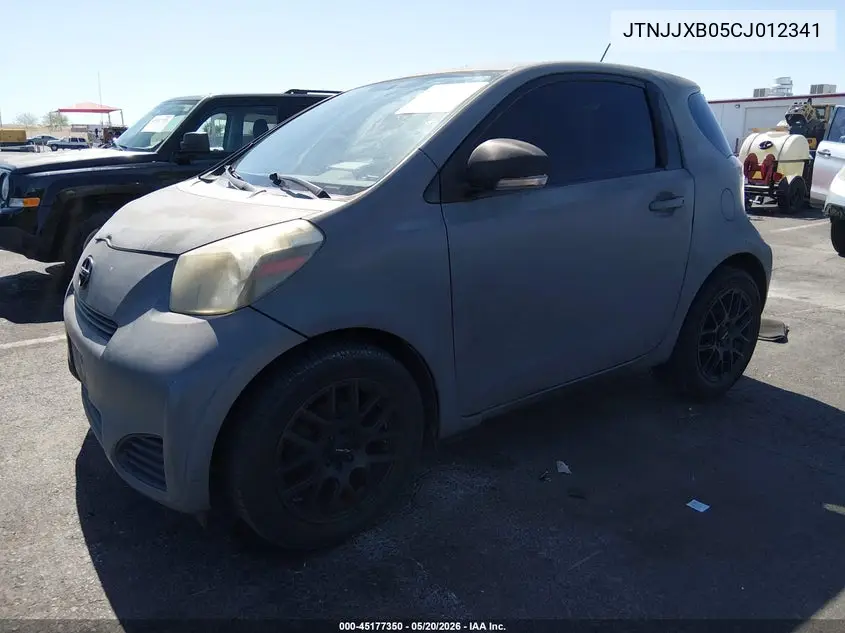 2012 Scion Iq VIN: JTNJJXB05CJ012341 Lot: 45177350