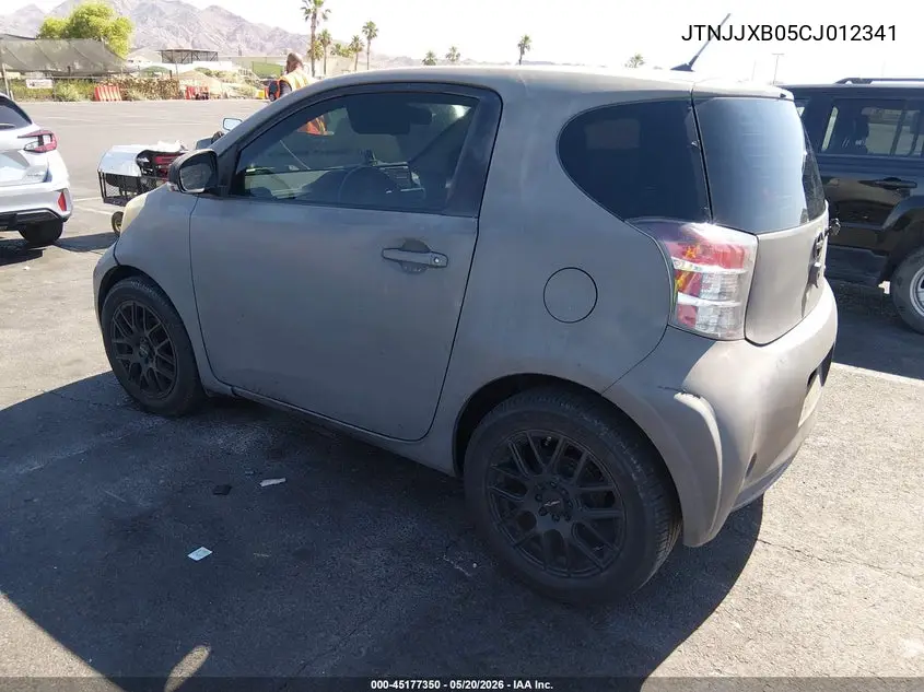 2012 Scion Iq VIN: JTNJJXB05CJ012341 Lot: 45177350