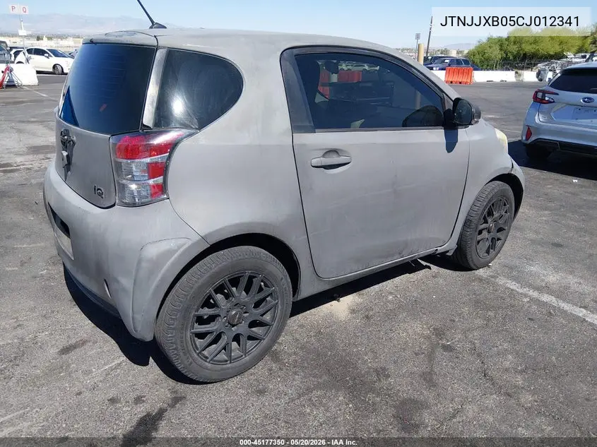 2012 Scion Iq VIN: JTNJJXB05CJ012341 Lot: 45177350