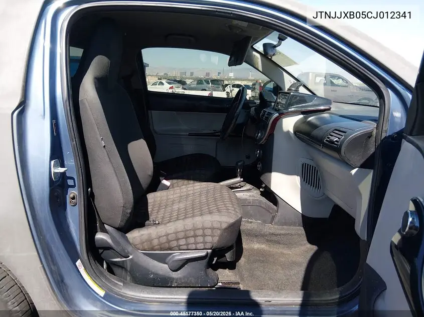 2012 Scion Iq VIN: JTNJJXB05CJ012341 Lot: 45177350