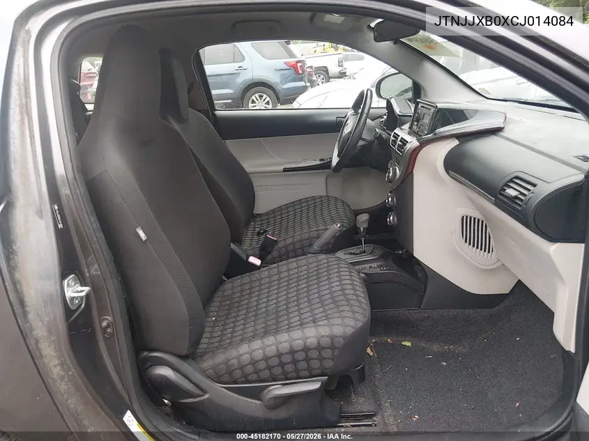 2012 Scion Iq VIN: JTNJJXB0XCJ014084 Lot: 45182170