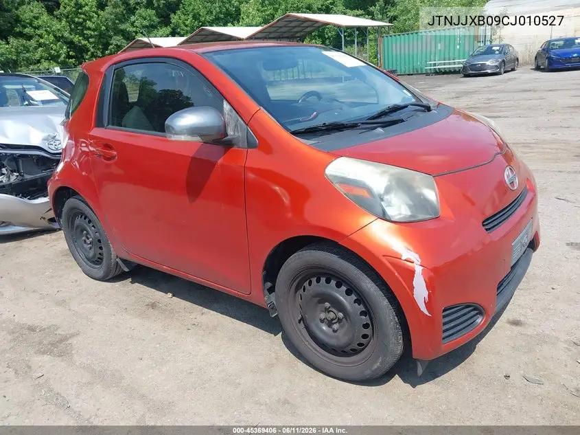 2012 Scion Iq VIN: JTNJJXB09CJ010527 Lot: 45369406