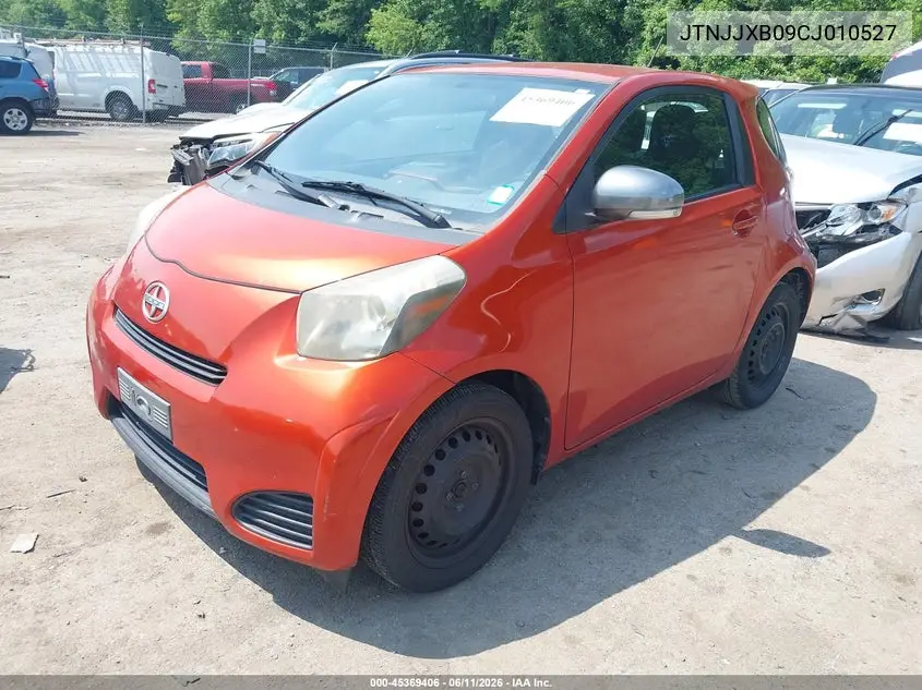 2012 Scion Iq VIN: JTNJJXB09CJ010527 Lot: 45369406