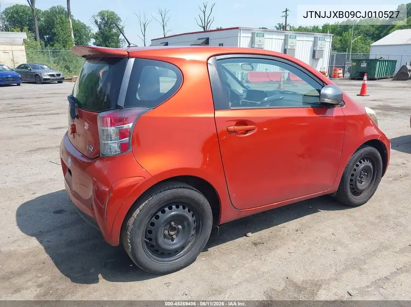2012 Scion Iq VIN: JTNJJXB09CJ010527 Lot: 45369406