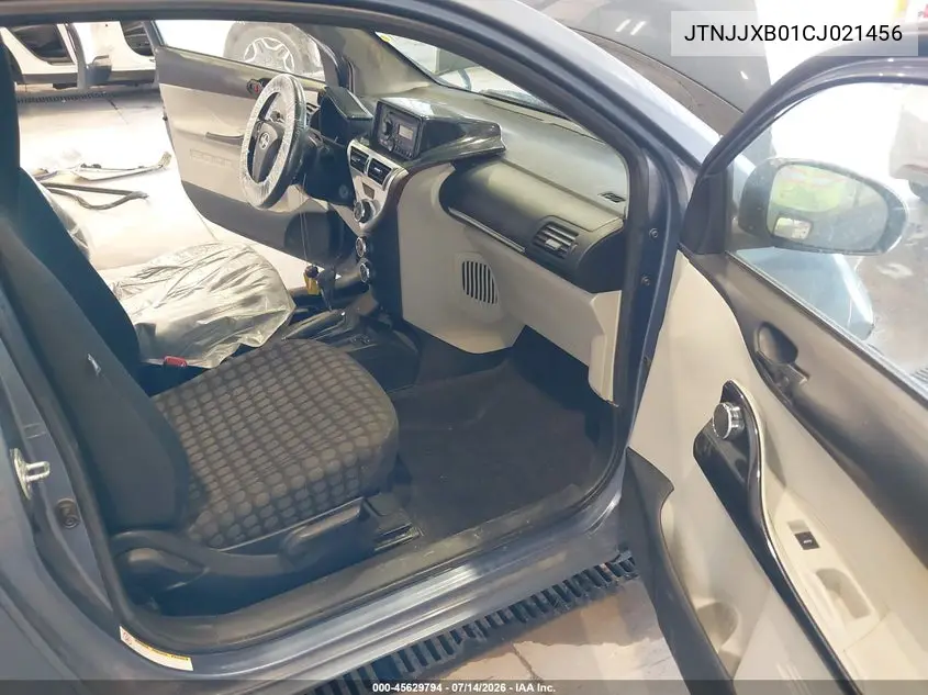 2012 Scion Iq VIN: JTNJJXB01CJ021456 Lot: 45629794