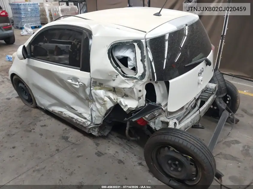 2012 Scion Iq VIN: JTNJJXB02CJ020459 Lot: 45630331