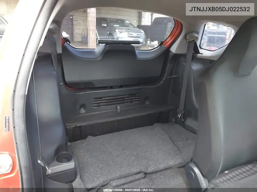 2013 Scion Iq VIN: JTNJJXB05DJ022532 Lot: 44738866
