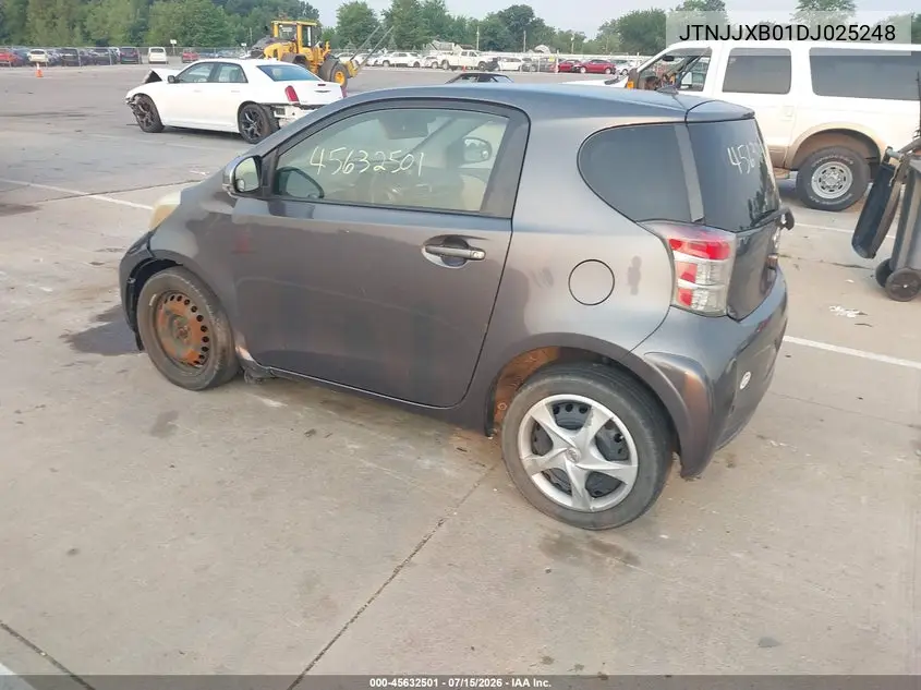 2013 Scion Iq VIN: JTNJJXB01DJ025248 Lot: 45632501