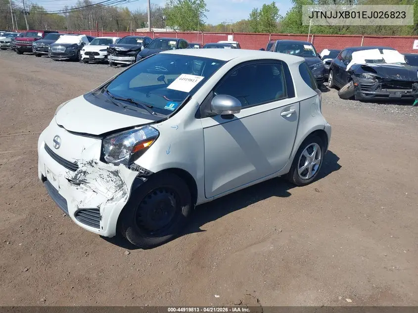 2014 Scion Iq VIN: JTNJJXB01EJ026823 Lot: 44919813