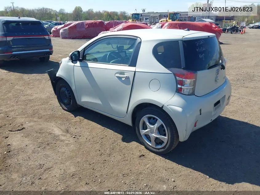 2014 Scion Iq VIN: JTNJJXB01EJ026823 Lot: 44919813