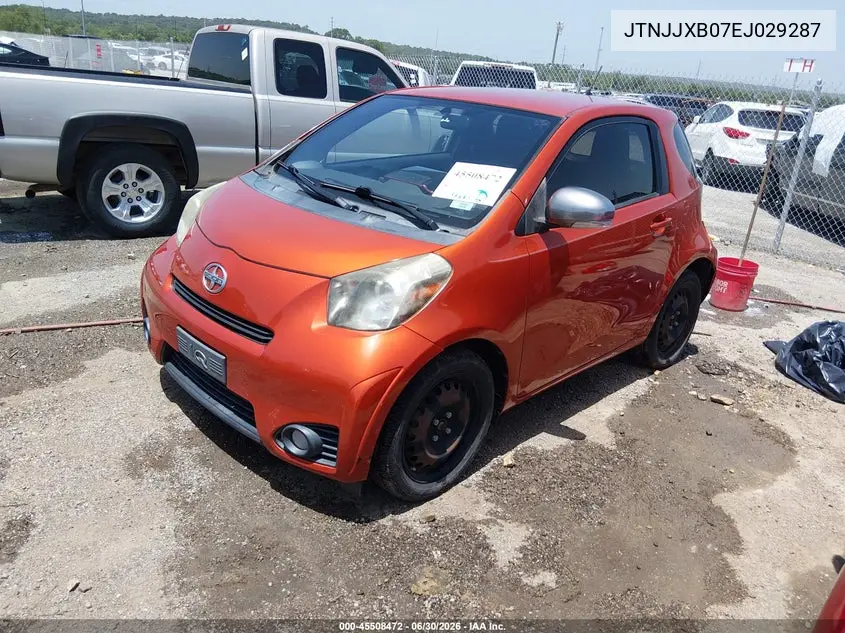 2014 Scion Iq VIN: JTNJJXB07EJ029287 Lot: 45508472