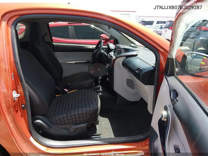2014 Scion Iq VIN: JTNJJXB07EJ029287 Lot: 45508472