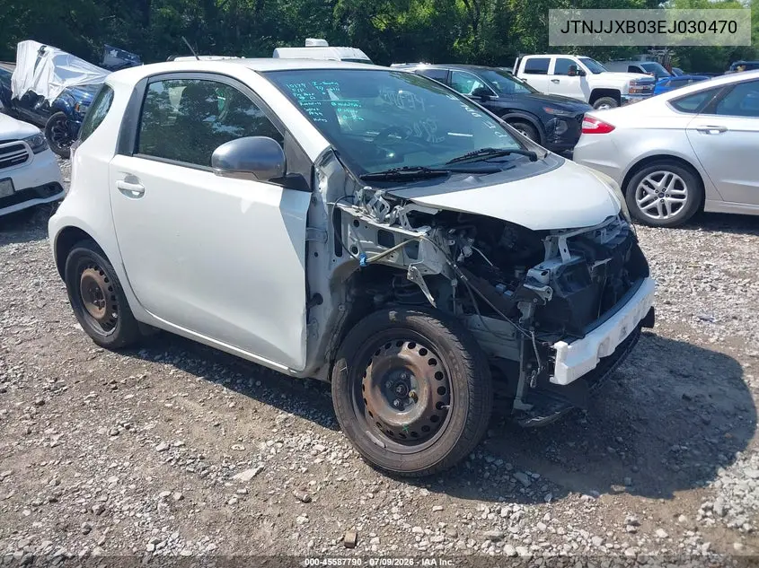 2014 Scion Iq VIN: JTNJJXB03EJ030470 Lot: 45587790