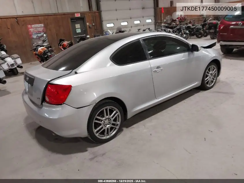 JTKDE177450009005 2005 Scion Tc