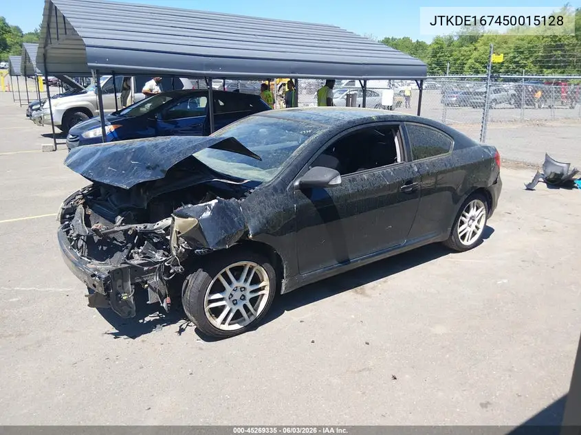 2005 Scion Tc VIN: JTKDE167450015128 Lot: 45269335