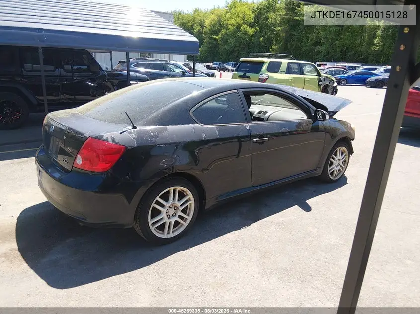 2005 Scion Tc VIN: JTKDE167450015128 Lot: 45269335
