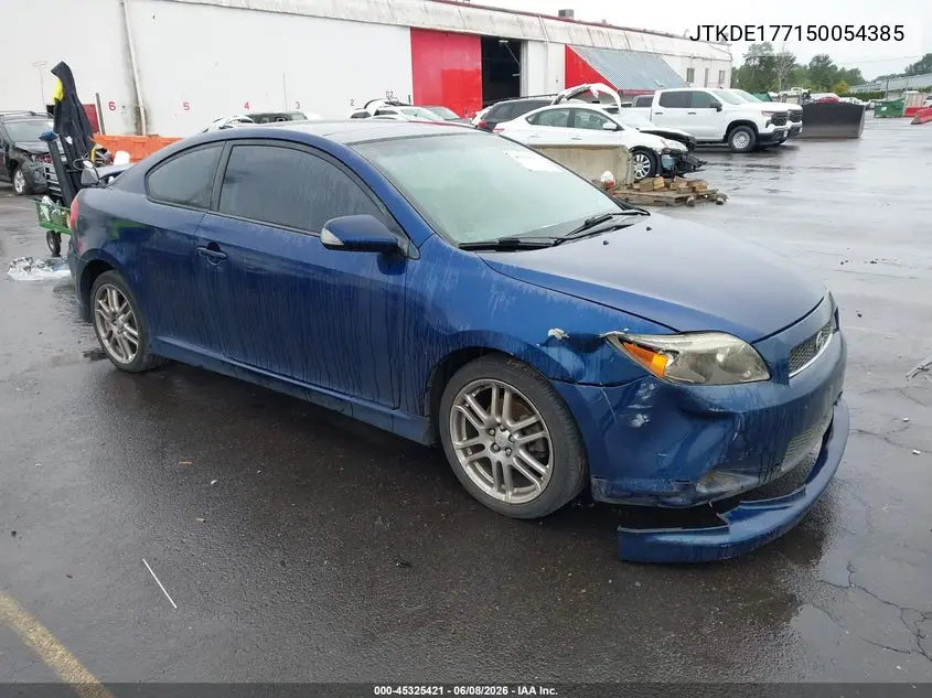 2005 Scion Tc VIN: JTKDE177150054385 Lot: 45325421