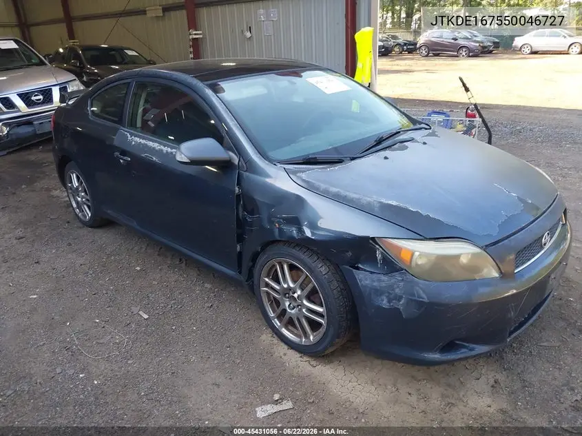 2005 Scion Tc VIN: JTKDE167550046727 Lot: 45431056